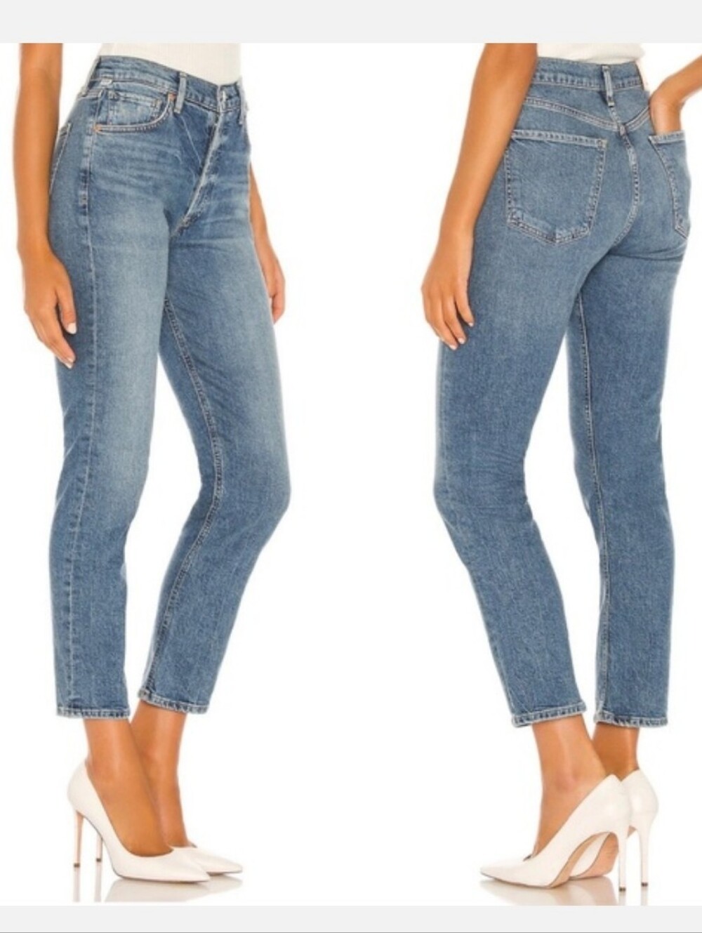 Citizens Of Humanity Jeans Sz 26 Charlotte High Rise Straight In Tinker